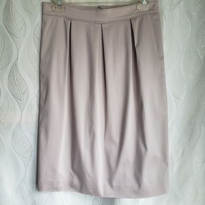 Valentino Roma Khaki Tan Pencil Mini Skirt